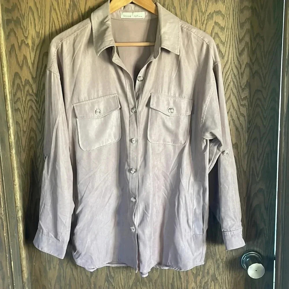 Mauve Becool Shacket M‎